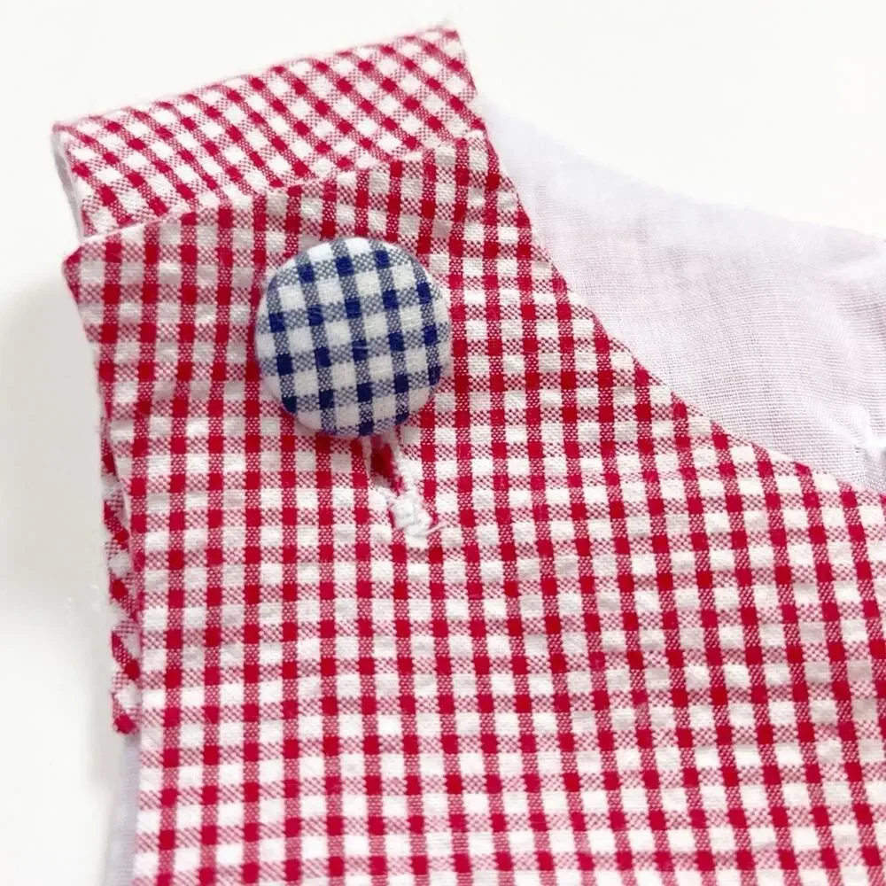 Stellybelly Gingham Baseball Jon Jon